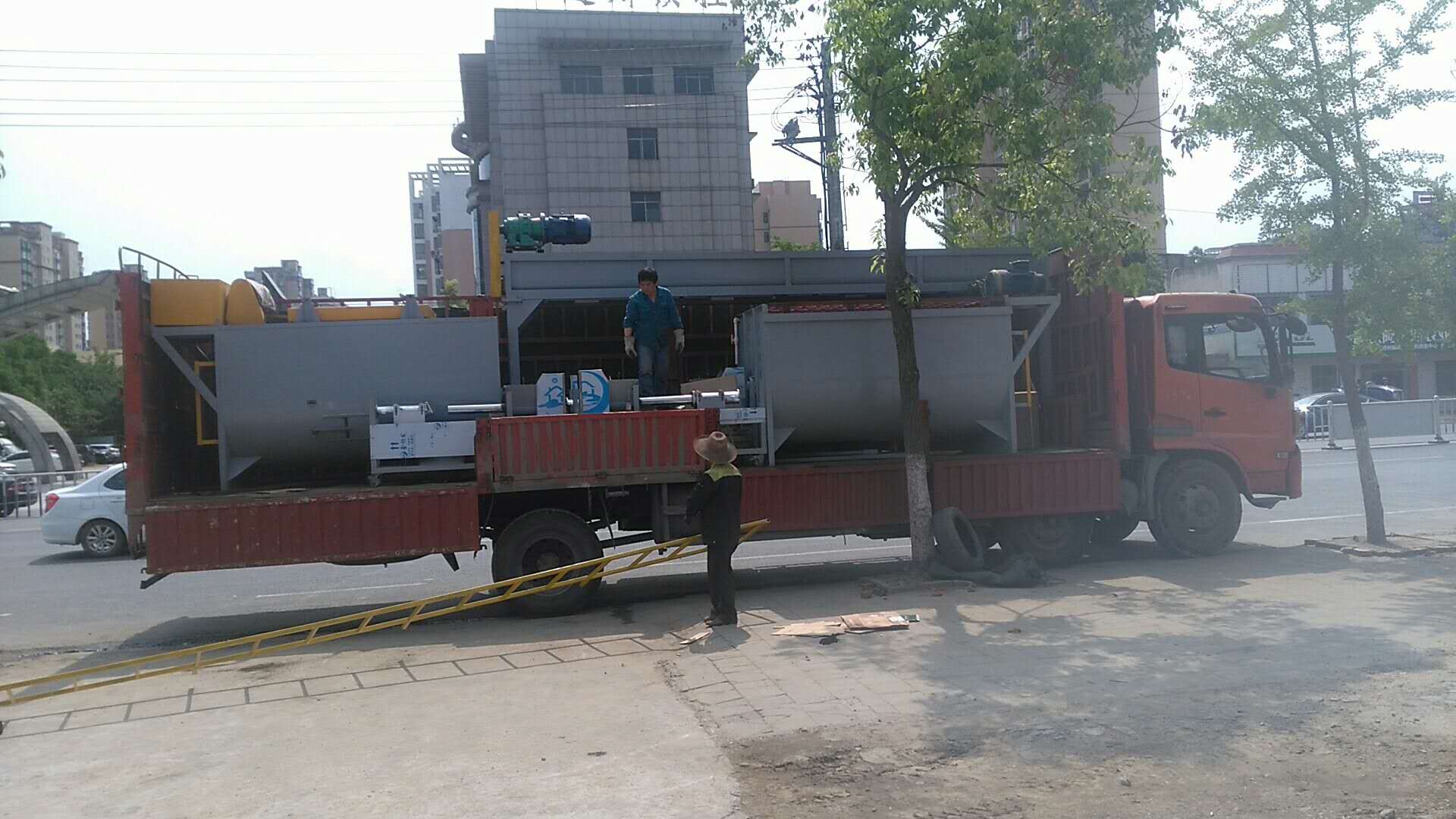 十堰客戶流水線發貨現場
